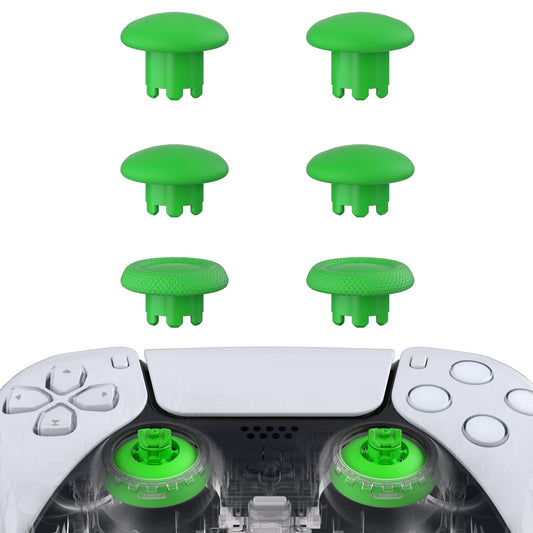 EDGE Sticks Replacement Interchangeable Thumbsticks for PS5 & PS4 All Model Controllers - Green eXtremeRate