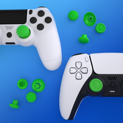 EDGE Sticks Replacement Interchangeable Thumbsticks for PS5 & PS4 All Model Controllers - Green eXtremeRate