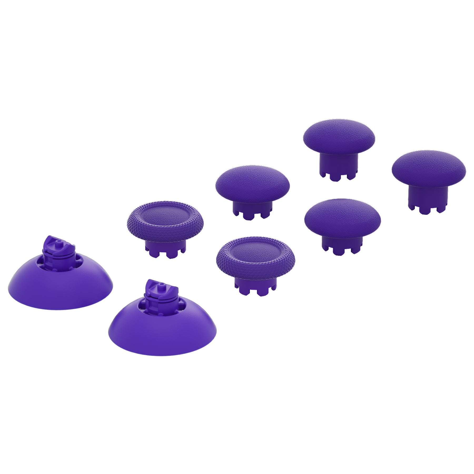 EDGE Sticks Replacement Interchangeable Thumbsticks for PS5 & PS4 All Model Controllers - Purple eXtremeRate