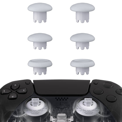 EDGE Sticks Replacement Interchangeable Thumbsticks for PS5 & PS4 All Model Controllers - Solid White eXtremeRate