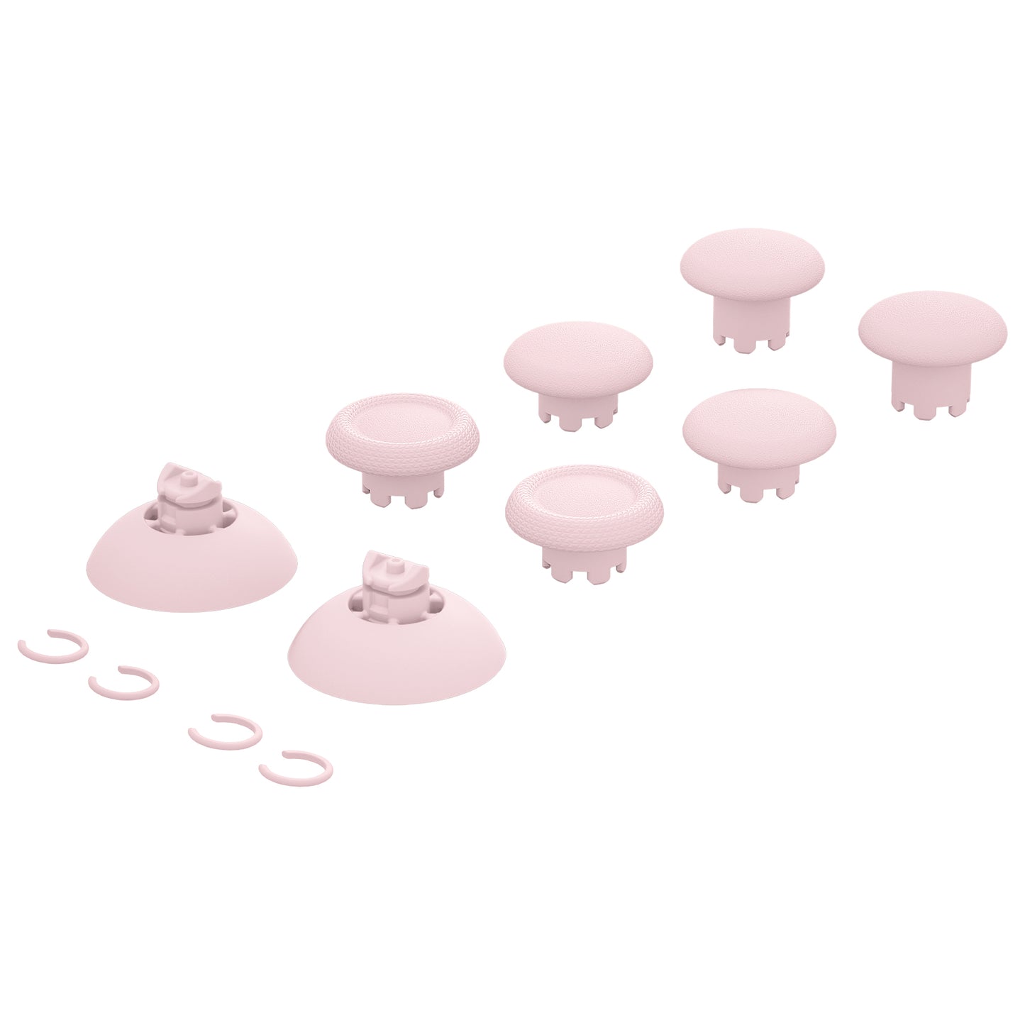 eXtremeRate PS5&PS4全モデルコントローラー対応EDGEスティック交換用サムスティック【チェリーブロッサムピンク】