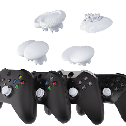 eXtremeRate Xbox Series X/S&Xbox Core&Xbox One X/S&Xbox Elite V1&Nintendoスイッチプロコン用EDGEスティック交換インターチェンジャブルサムスティック【ホワイト】