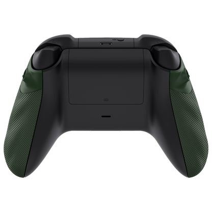 eXtremeRate Xbox Series X/Sコントローラー＆Xbox Coreコントローラー用FLEXORラバー付きサイドレールグリップ トリガーストップキット【バンブーグリーン】