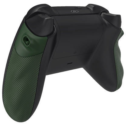 eXtremeRate Xbox Series X/Sコントローラー＆Xbox Coreコントローラー用FLEXORラバー付きサイドレールグリップ トリガーストップキット【バンブーグリーン】