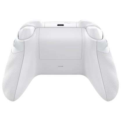 eXtremeRate Xbox Series X/Sコントローラー＆Xbox Coreコントローラー用FLEXORラバー付きサイドレールグリップ トリガーストップキット【フロストホワイト】