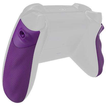 eXtremeRate Xbox Series X/Sコントローラー＆Xbox Coreコントローラー用FLEXORラバー付きサイドレールグリップ トリガーストップキット【ミストパープル】