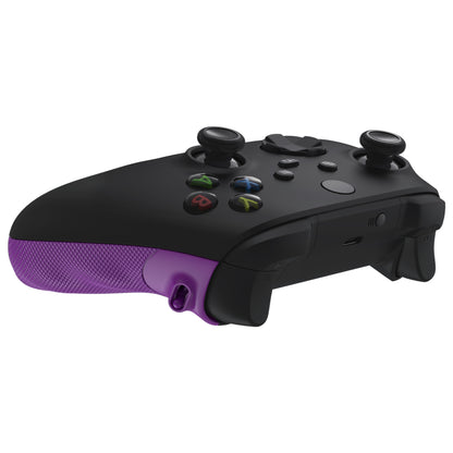 eXtremeRate Xbox Series X/Sコントローラー＆Xbox Coreコントローラー用FLEXORラバー付きサイドレールグリップ トリガーストップキット【ミストパープル】