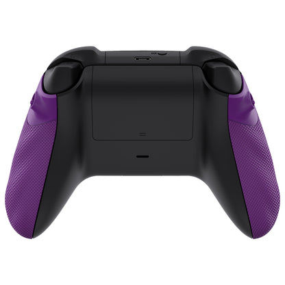eXtremeRate Xbox Series X/Sコントローラー＆Xbox Coreコントローラー用FLEXORラバー付きサイドレールグリップ トリガーストップキット【ミストパープル】