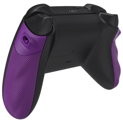 eXtremeRate Xbox Series X/Sコントローラー＆Xbox Coreコントローラー用FLEXORラバー付きサイドレールグリップ トリガーストップキット【ミストパープル】