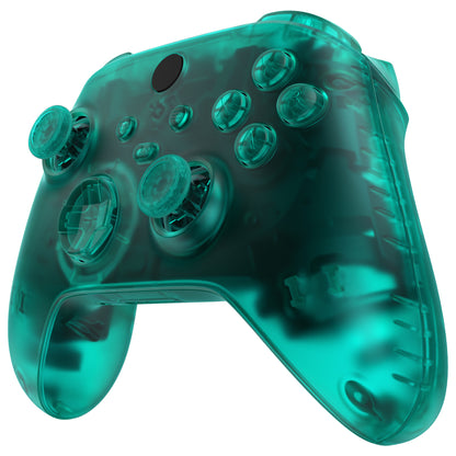eXtremeRate Xbox Series X&Sコントローラー用フルセットハウジングシェルケース＆ボタン【エメラルドグリーン】