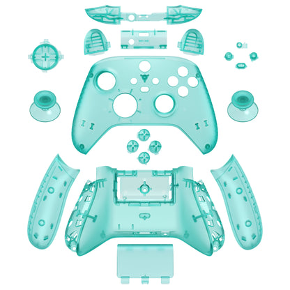 eXtremeRate Xbox Series X&Sコントローラー用フルセットハウジングシェルケース＆ボタン【エメラルドグリーン】