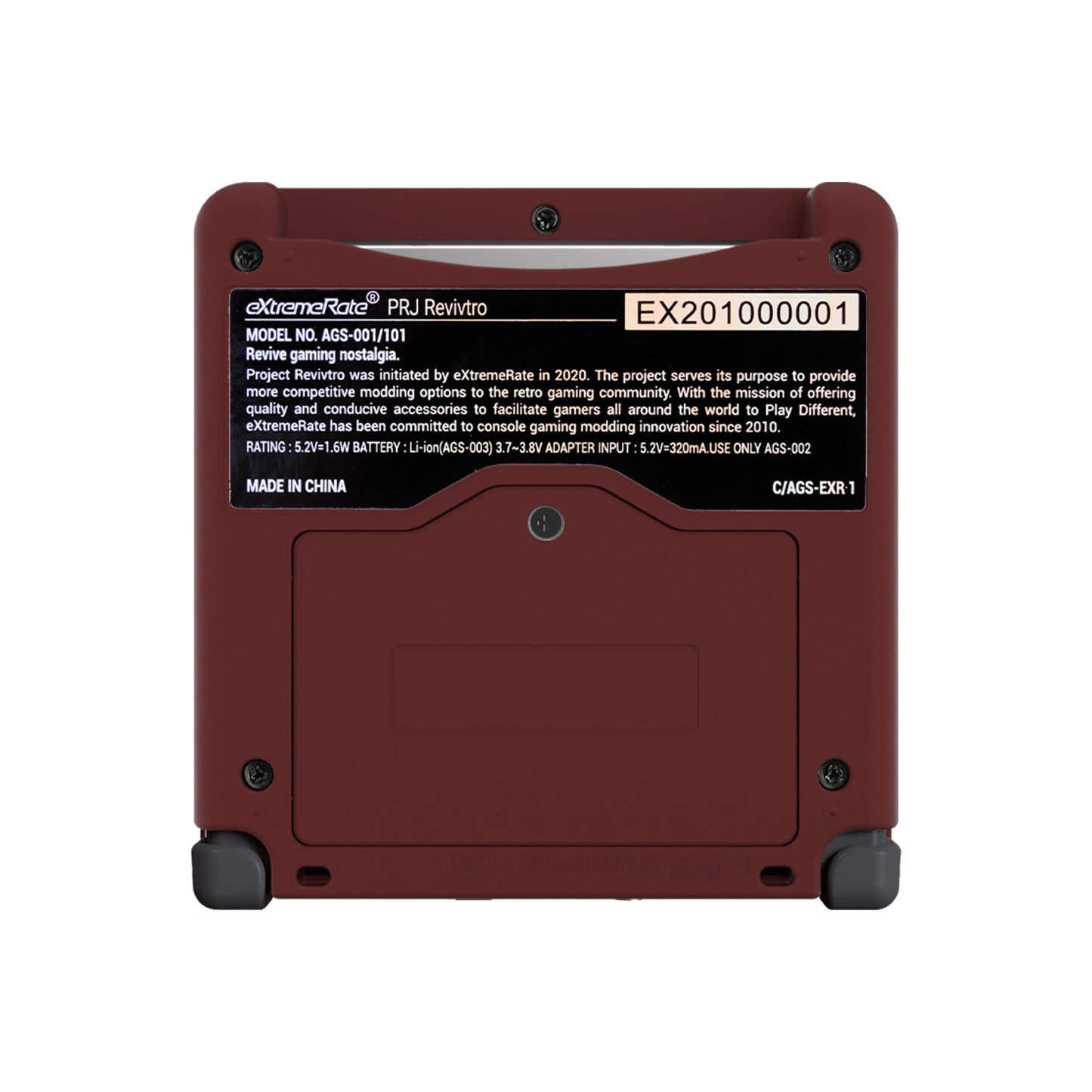 eXtremeRate IPS Ready Upgraded Replacement Full Set Shells with Buttons for Gameboy Advance SP GBA SP, Compatible with Both IPS & Standard LCD - Classic FC Style eXtremeRate