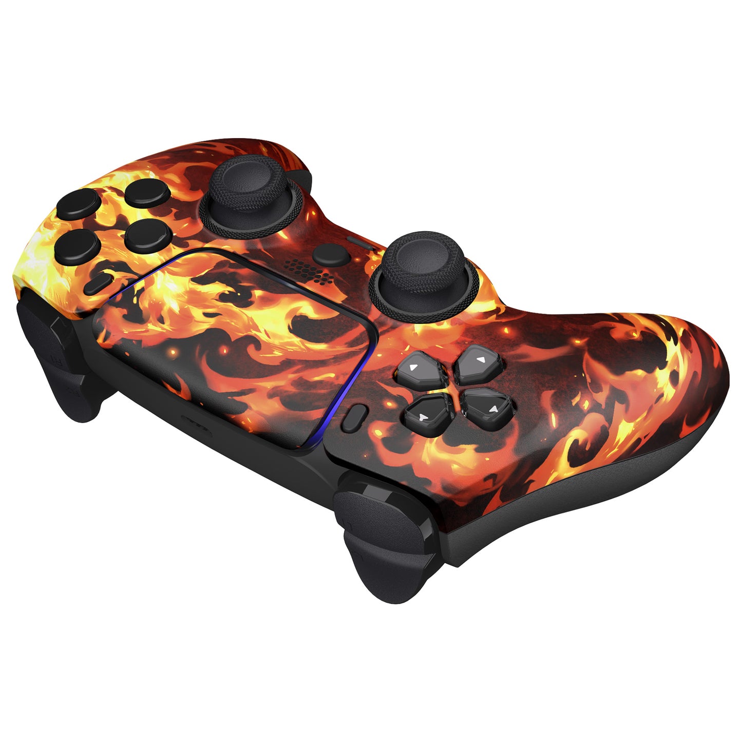 eXtremeRate PS5コントローラーBDM-010/020/030/040/050/060対応LUNA再設計交換対応用フロントシェル＆タッチパッド【ブレイジングマジック】