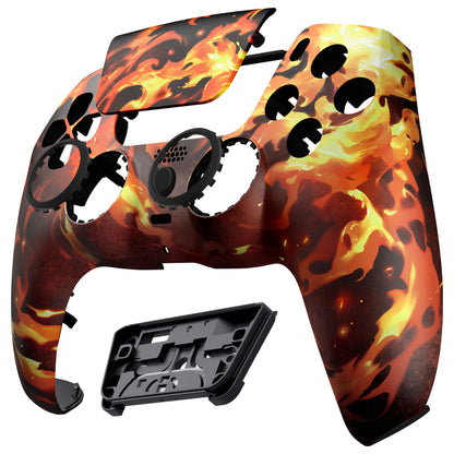 eXtremeRate PS5コントローラーBDM-010/020/030/040/050/060対応LUNA再設計交換対応用フロントシェル＆タッチパッド【ブレイジングマジック】