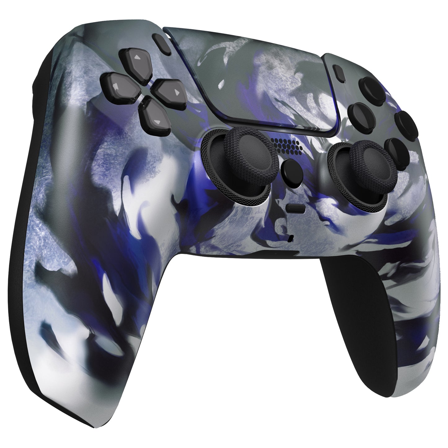 eXtremeRate PS5コントローラーBDM-010/020/030/040/050/060対応LUNA再設計交換対応用フロントシェル＆タッチパッド【シャドウマジック】