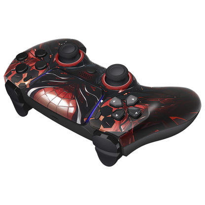 eXtremeRate PS5コントローラーBDM-010/020/030/040/050/060対応LUNA再設計交換対応用フロントシェル＆タッチパッド【マシンスパイダー】