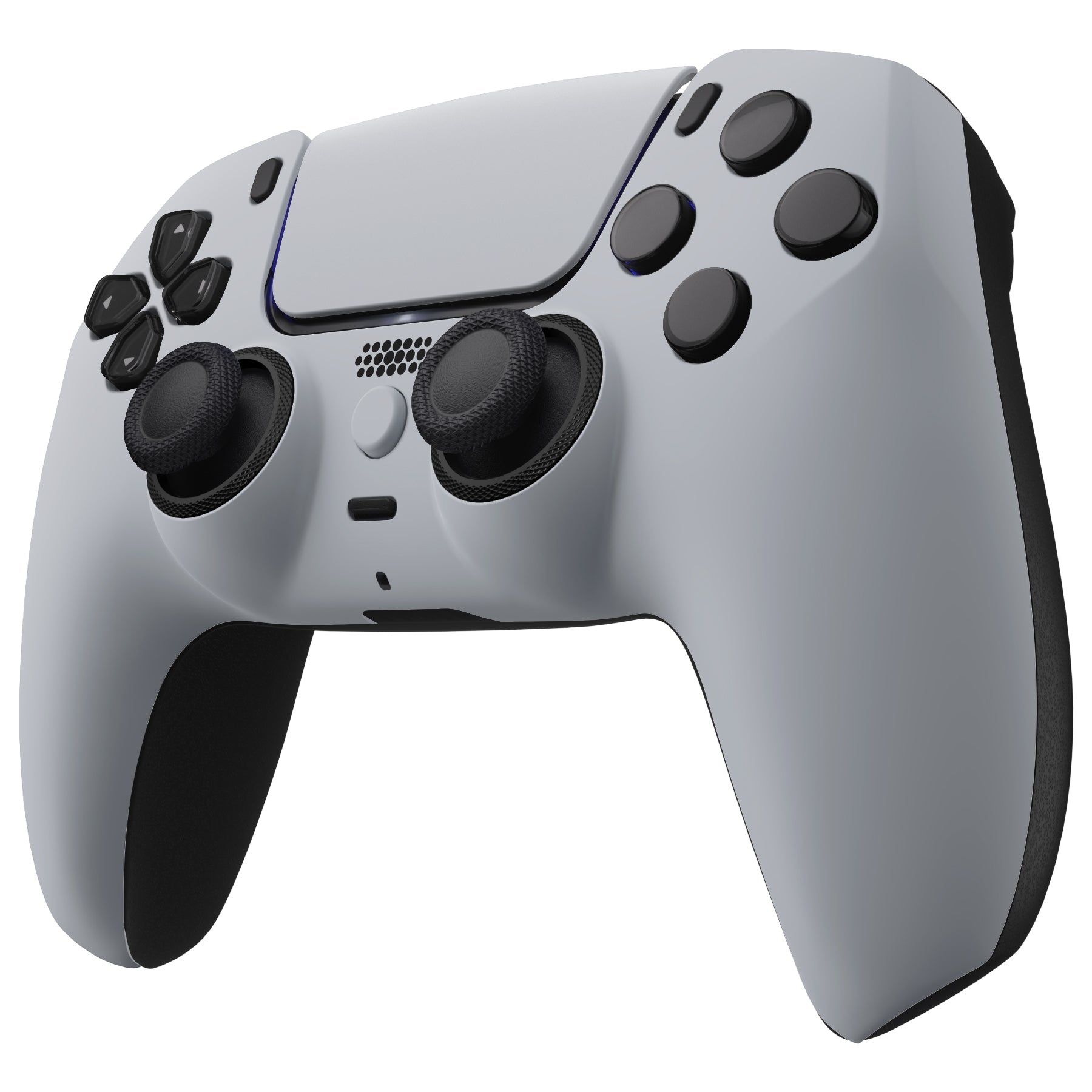 eXtremeRate LUNA Redesigned Replacement Front Shell with Touchpad Compatible with PS5 Controller BDM-010 BDM-020 BDM-030 - New Hope Gray eXtremeRate