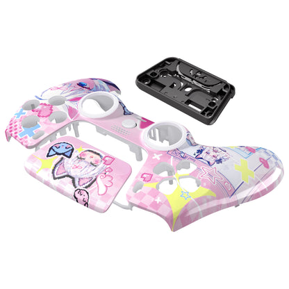 eXtremeRate LUNA Redesigned Replacement Front Shell & Touchpad for PS5 Controller BDM-010/020/030/040/050 [Miu]