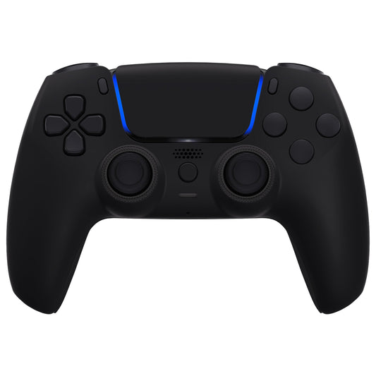 eXtremeRate LUNA Redesigned Replacement Full Set Shells with Buttons Compatible with PS5 Controller BDM-030/040 - Black eXtremeRate