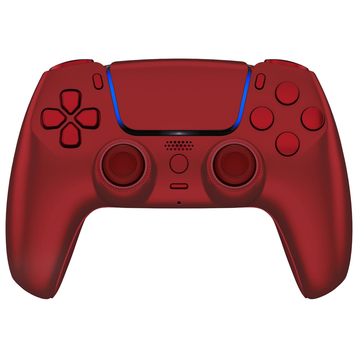 eXtremeRate PS5コントローラーBDM-030/040/050/060対応LUNA再設計交換対応用フルセットシェル＆ボタン【スカーレットレッド】