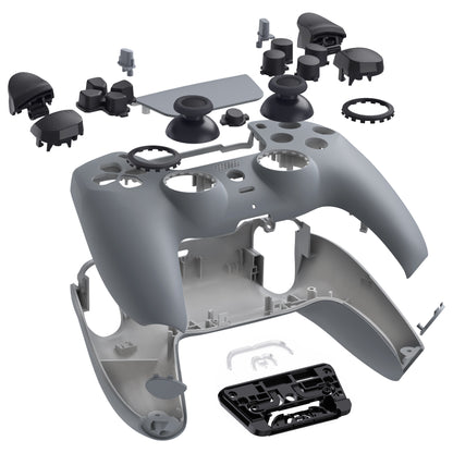 eXtremeRate PS5コントローラーBDM-030/040/050対応LUNA再設計交換対応用フルセットシェル＆ボタン【ニューホープグレイ】