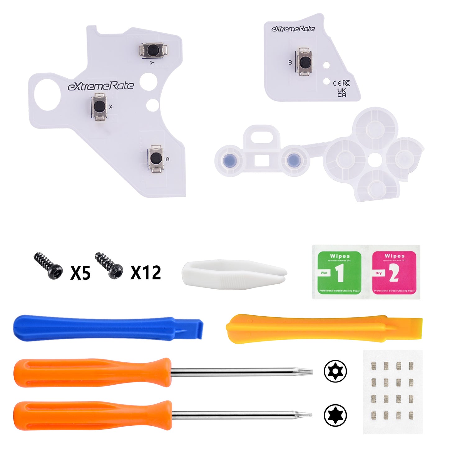 eXtremeRate ABXY Click Kit for Xbox Elite Series 2 & Elite 2 Core Controllers (Model 1797)