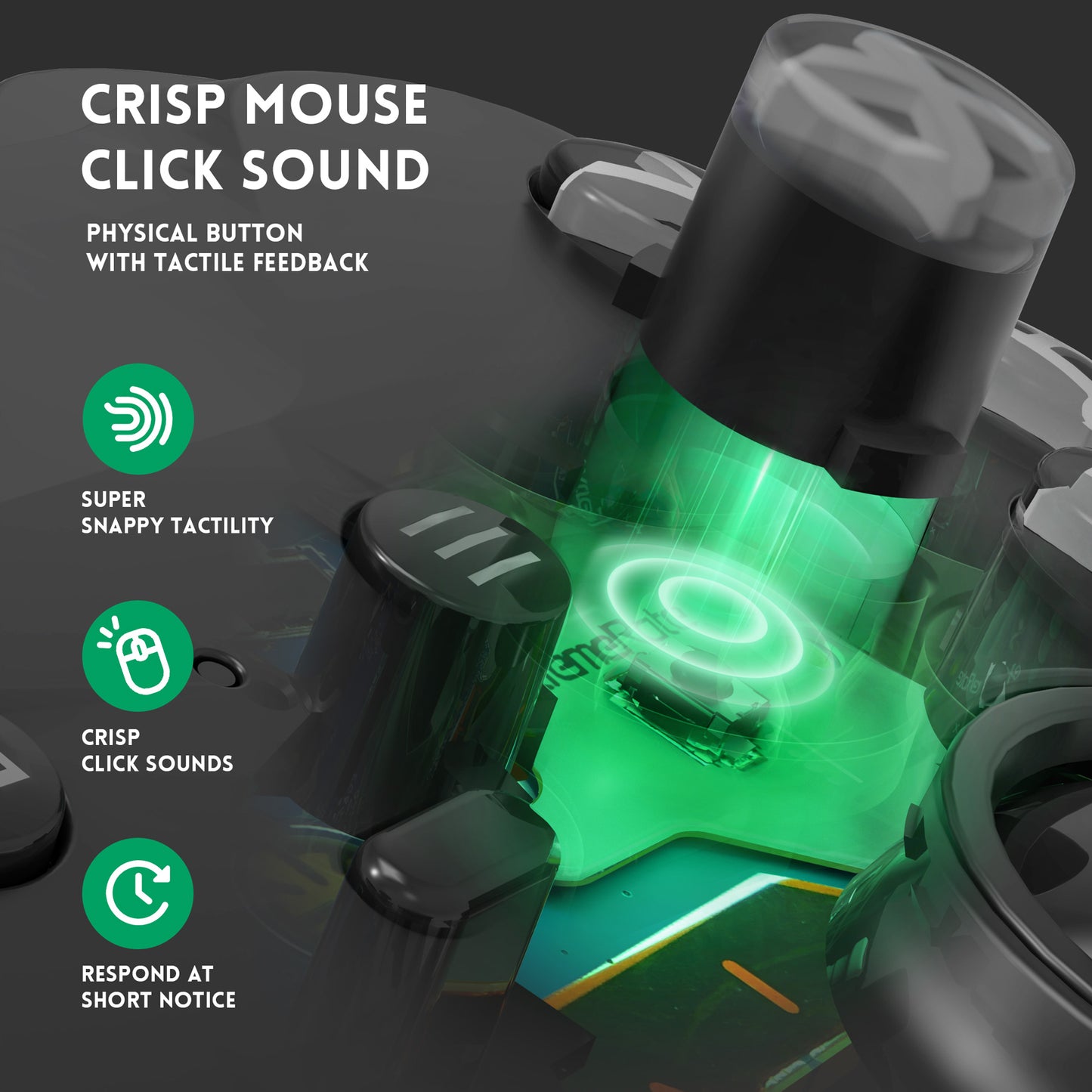 eXtremeRate ABXY Click Kit for Xbox Elite Series 2 & Elite 2 Core Controllers (Model 1797)