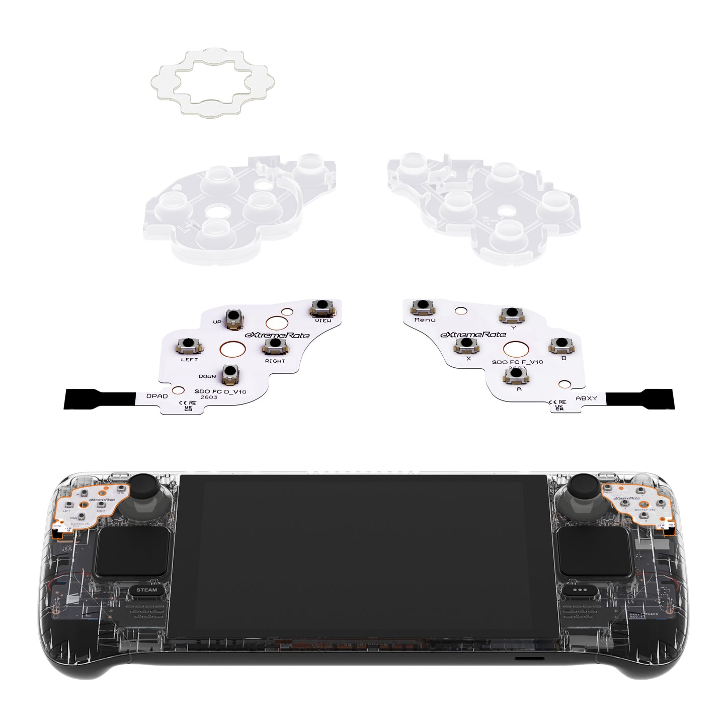 eXtremeRate Steam Deck OLED Face Click Kit