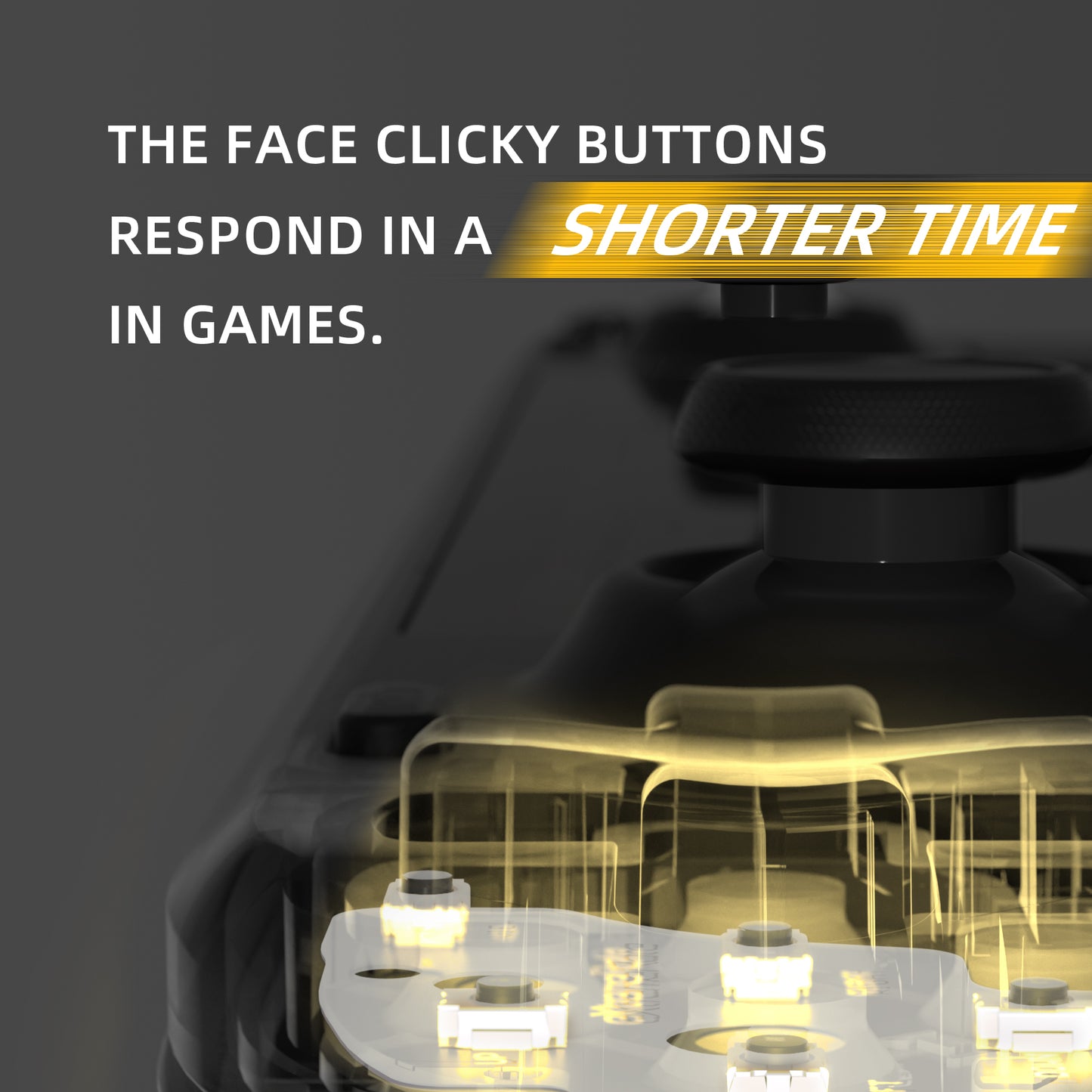 eXtremeRate Steam Deck OLED Face Click Kit