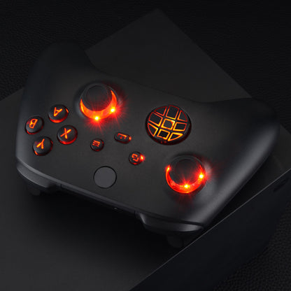 eXtremeRate Xbox Series X&Sコントローラー用マルチカラー発光ボタンDTF V2 LEDキット【ブラック】