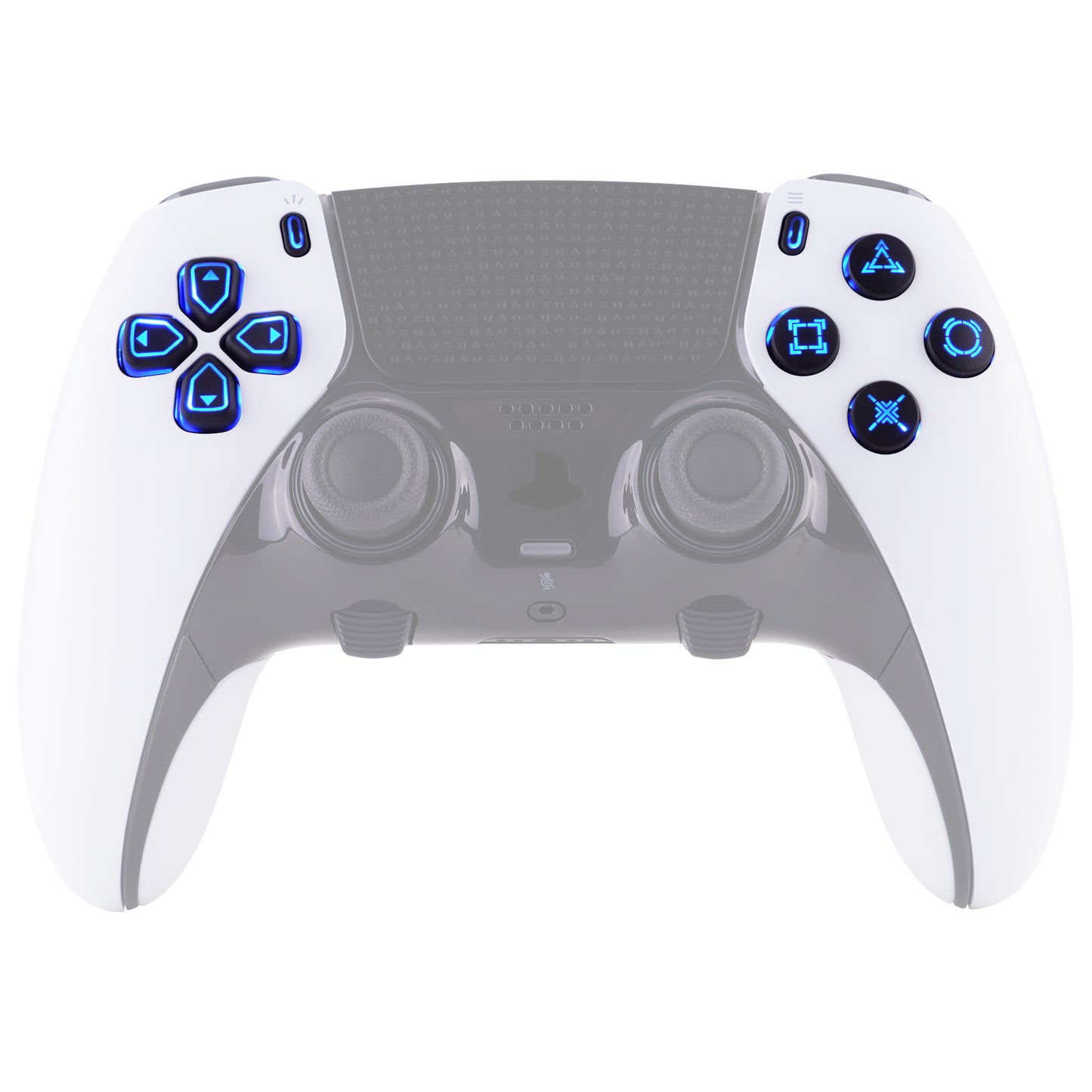 eXtremeRate PS5 edgeコントローラー対応用マルチカラー発光ボタンD&F LEDキット【ブラック】