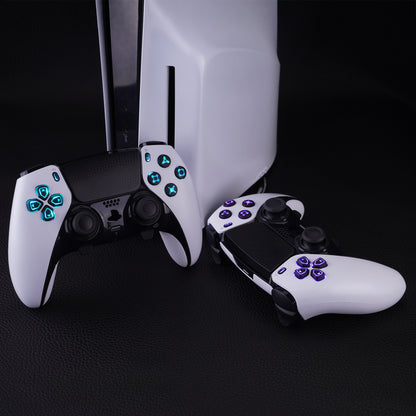 eXtremeRate PS5 edgeコントローラー対応用マルチカラー発光ボタンD&F LEDキット【ブラック】