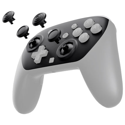 eXtremeRate Nintendo Switch 2 Proコントローラー対応 オクタゴナルゲートスティック対応デザイン フェイスプレートシェル【ブラック】