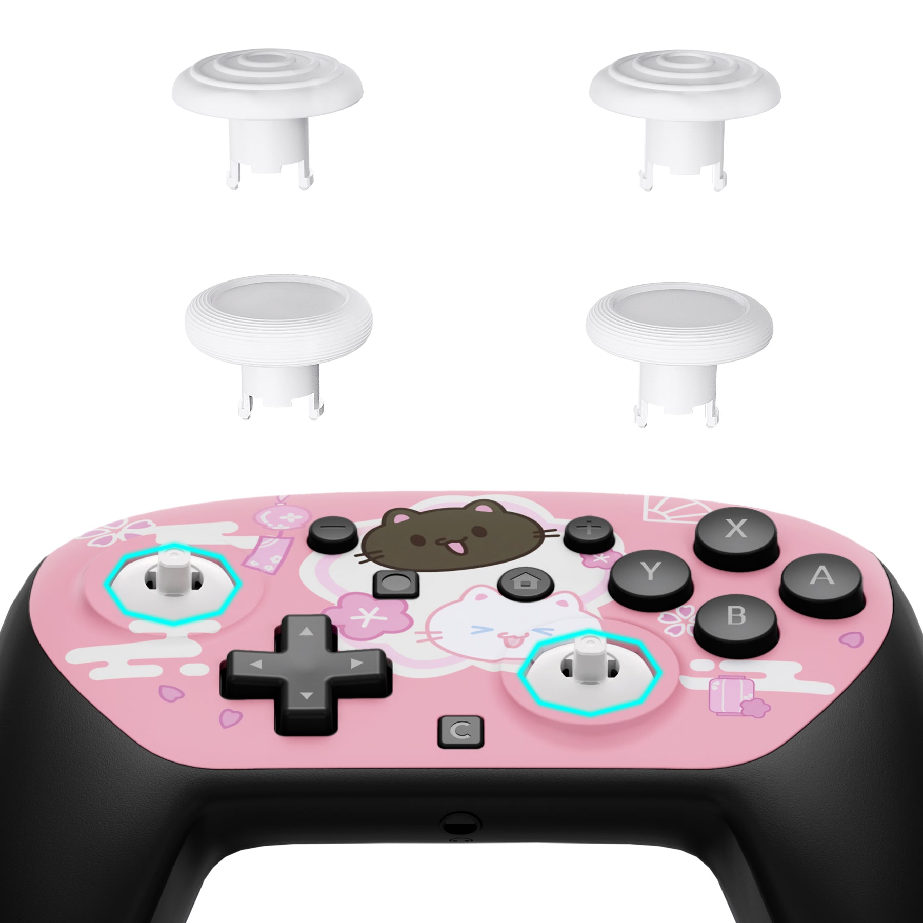 Nintendo Switch 2 Pro Controller Octagonal Gated Sticks Design