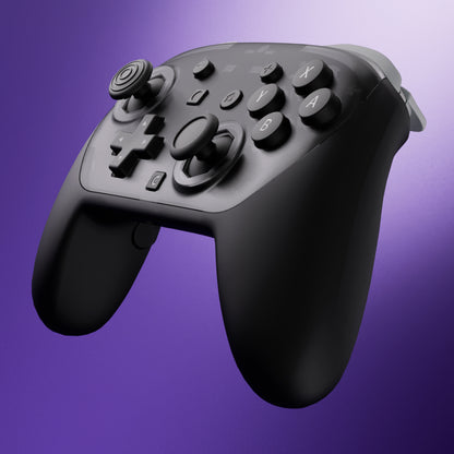 eXtremeRate Nintendo Switch 2 Proコントローラー対応 オクタゴナルゲートスティック対応デザイン フェイスプレートシェル【クリアブラック】