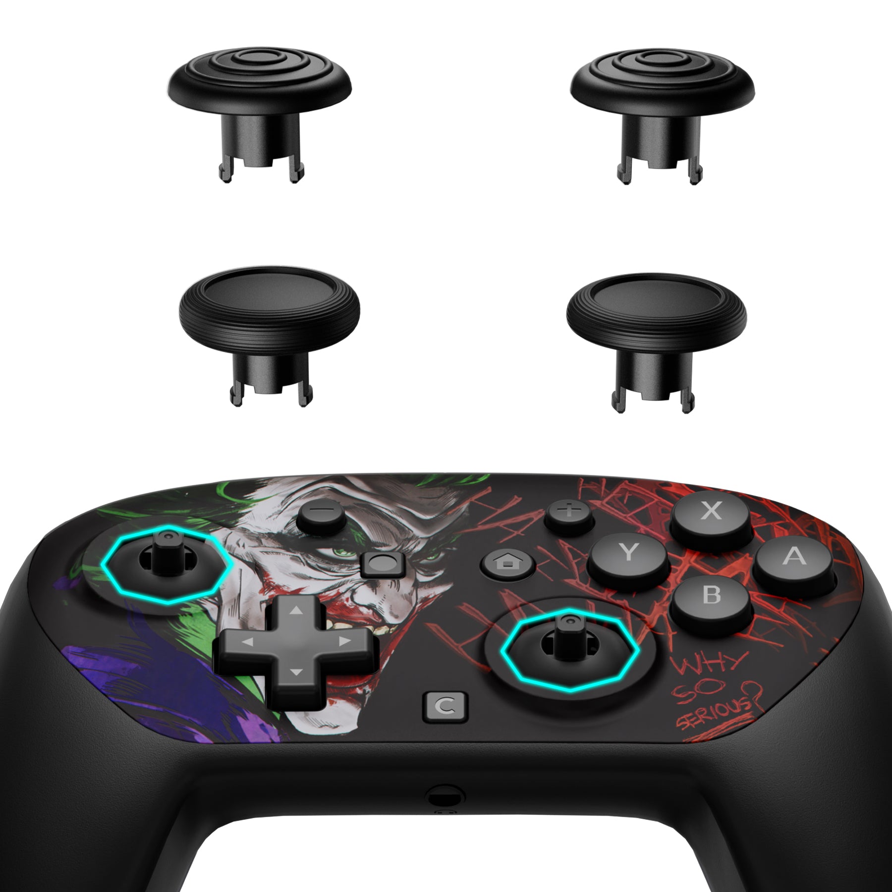 Nintendo Switch 2 Pro Controller Octagonal Gated Sticks Design