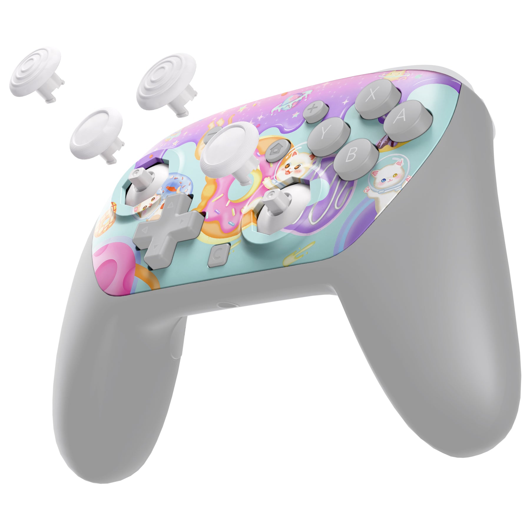 Nintendo Switch 2 Pro Controller Octagonal Gated Sticks Design
