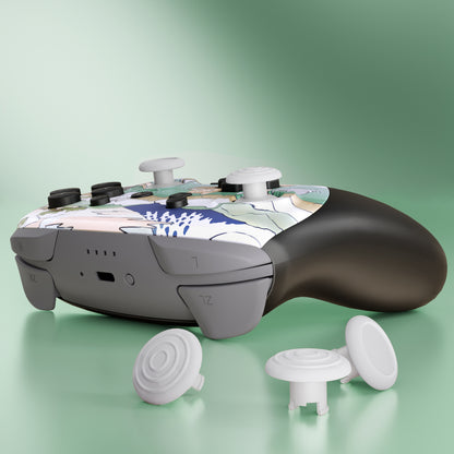 eXtremeRate Nintendo Switch 2 Proコントローラー対応 オクタゴナルゲートスティック対応デザイン フェイスプレートシェル【温泉キティ】