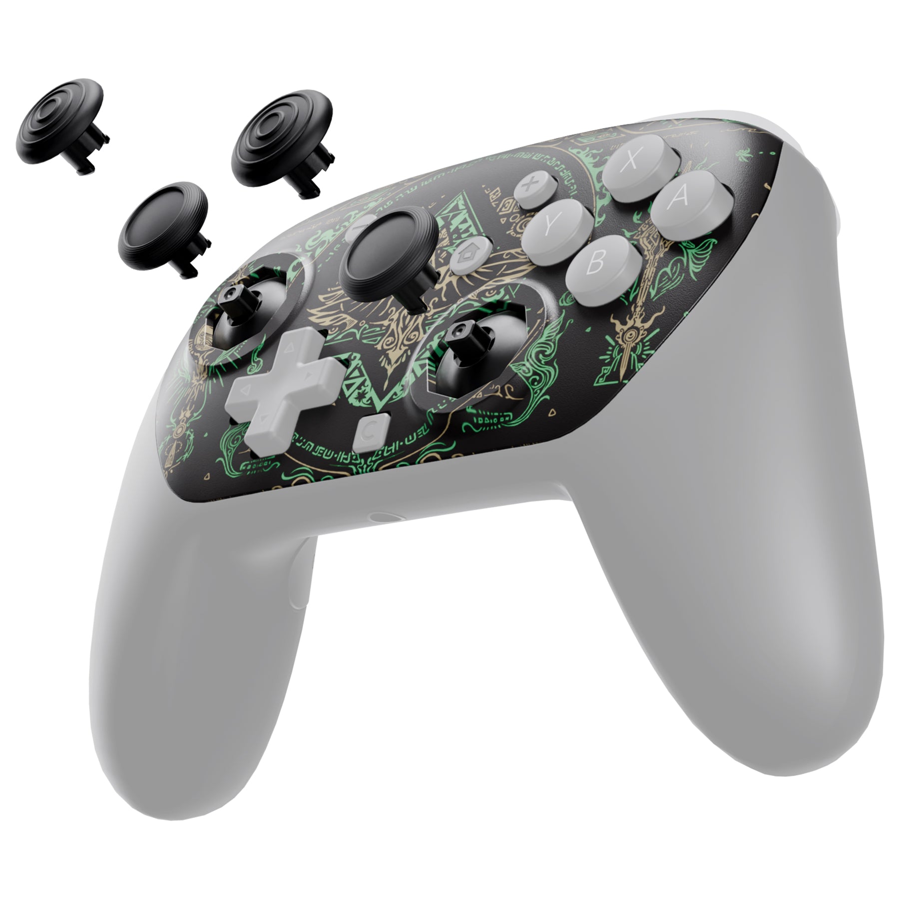 Nintendo Switch 2 Pro Controller Octagonal Gated Sticks Design