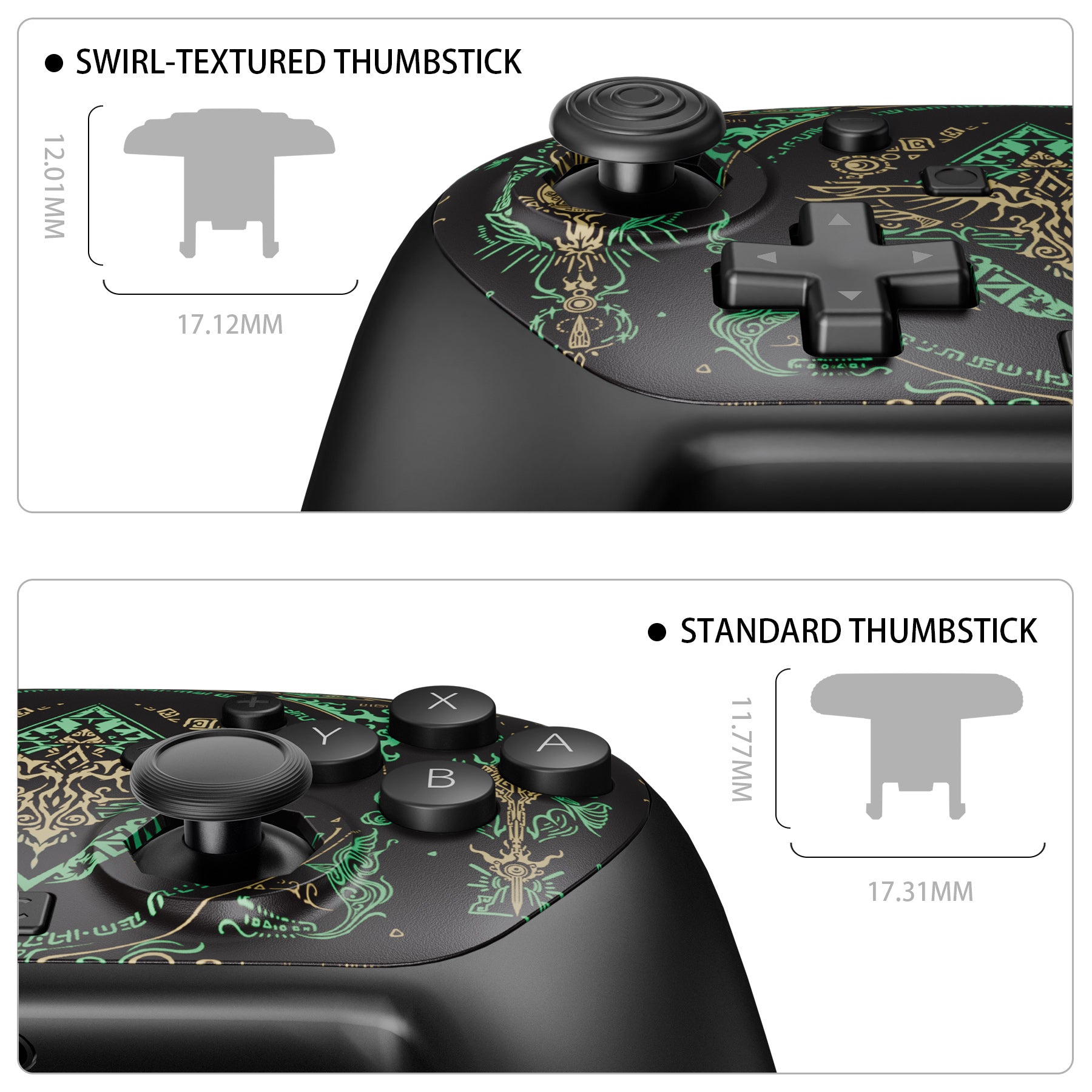 Nintendo Switch 2 Pro Controller Octagonal Gated Sticks Design