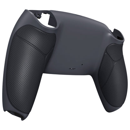 eXtremeRate PS5コントローラーBDM-010/020/030/040/050/060対応パフォーマンスグリップ交換対応用バックハウジングボトムシェル【クラシックグレーゴ＆ダークグレー】