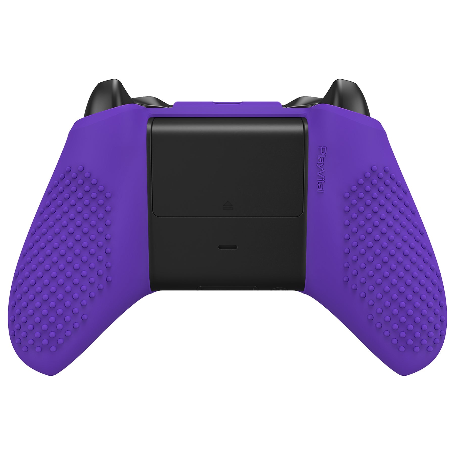 eXtremeRate PlayVital Protective Anti-Slip Silicone Case with Thumb Grips Caps for Xbox One X & S Controller - Purple eXtremeRate