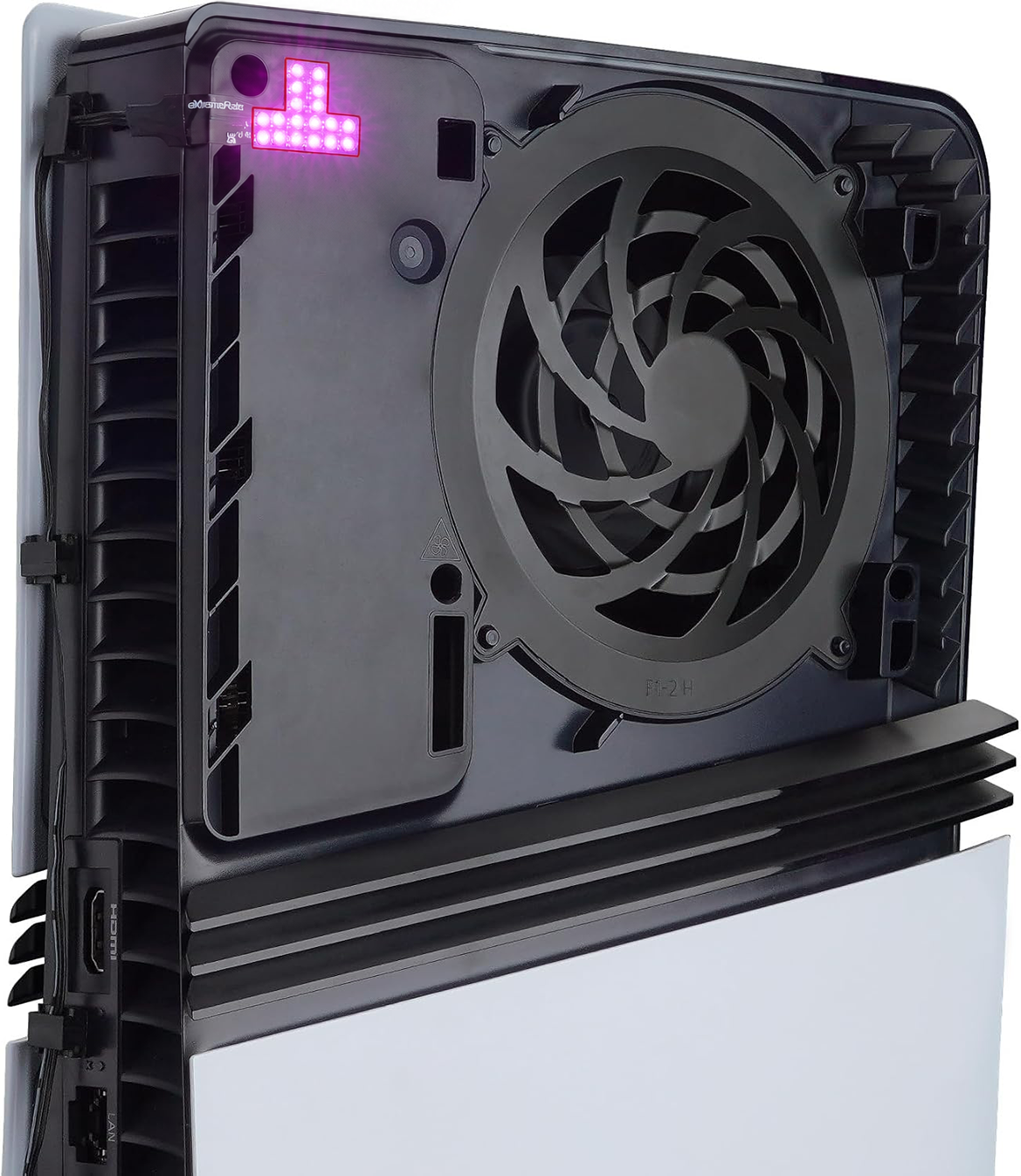 eXtremeRate PS5 Slim/Pro ディスク＆デジタル版対応RGBレインボーロゴLEDキット– 7色・40種類のエフェクト