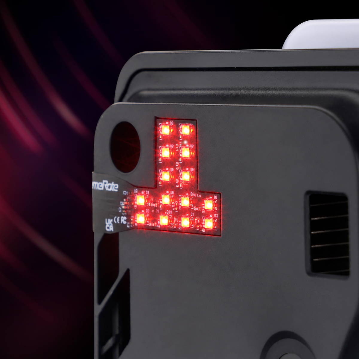 eXtremeRate PS5 Slim/Pro ディスク＆デジタル版対応RGBレインボーロゴLEDキット– 7色・40種類のエフェクト