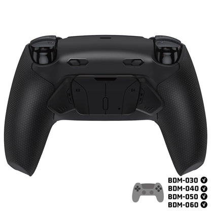 eXtremeRate PS5コントローラーBDM-030/040/050/060対応用RISE4 Plus MAXバックパドルキット、クリッキートリガーストップ＆ラバーグリップ付き【ブラック】
