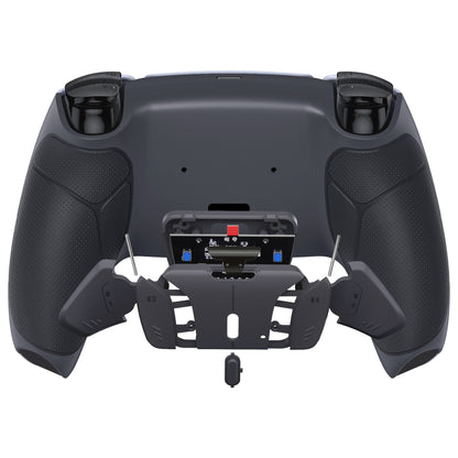 eXtremeRate PS5コントローラーBDM-030/040/050対応用再割り当て可能なRISE4 V3リマップキット【ラバー付きクラシックグレーゴ＆ダークグレー】