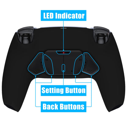 eXtremeRate RISE4 V3 Remap Kit for PS5 Controllers (BDM-030/040/050) - Black with Rubber