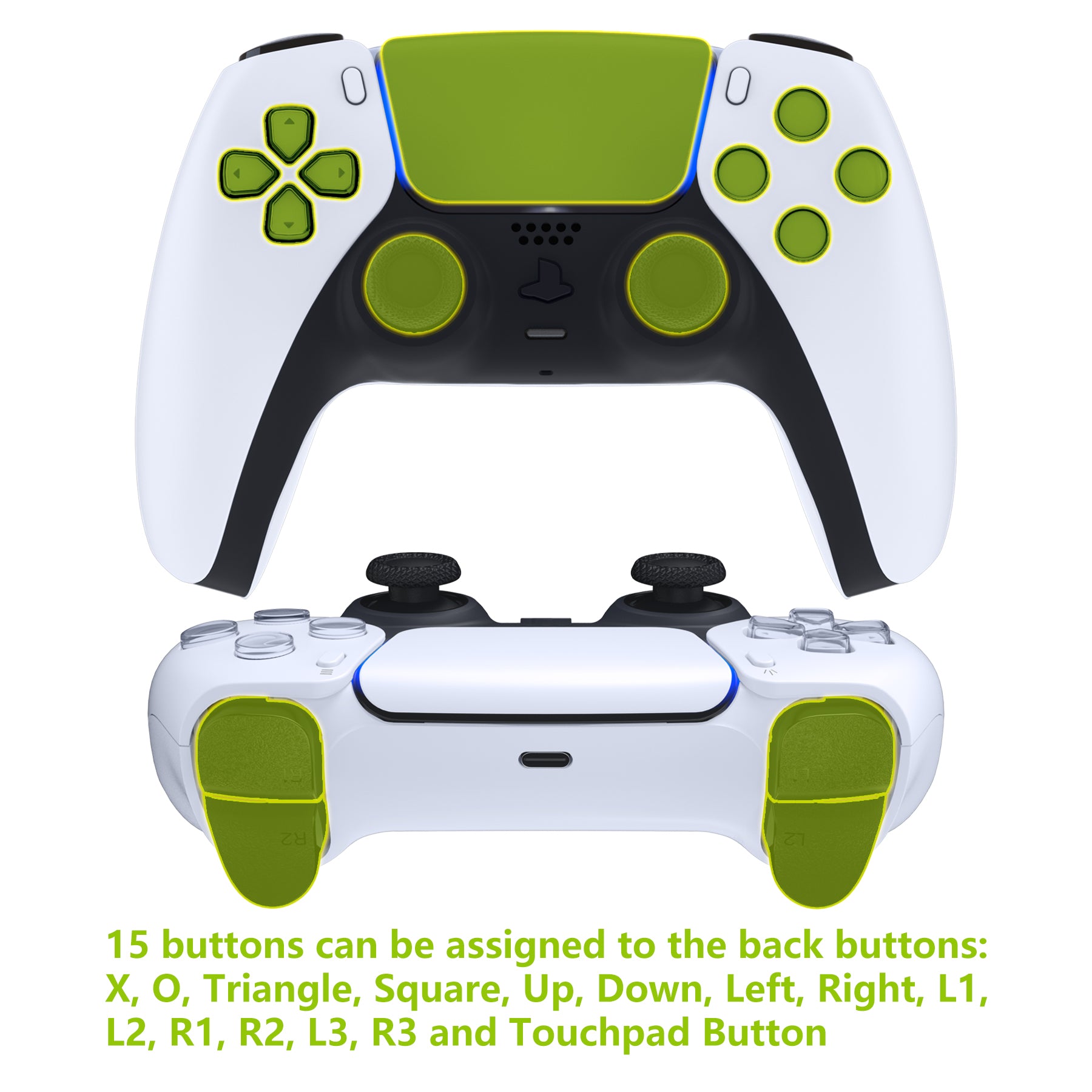 eXtremeRate PS5コントローラーBDM-030/040/050/060対応用再割り当て