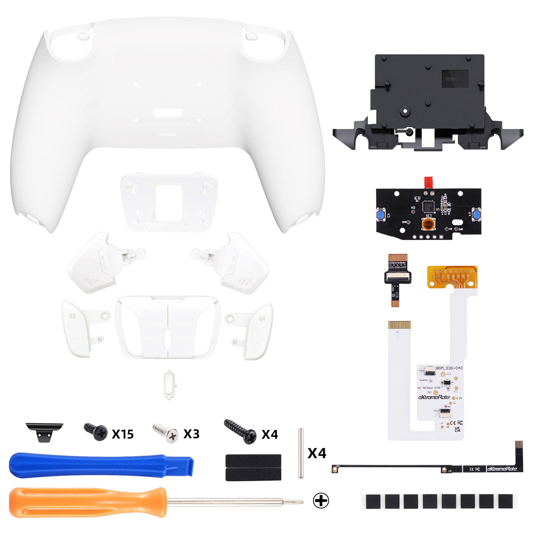 eXtremeRate PS5コントローラーBDM-030/040/050/060対応用再割り当て