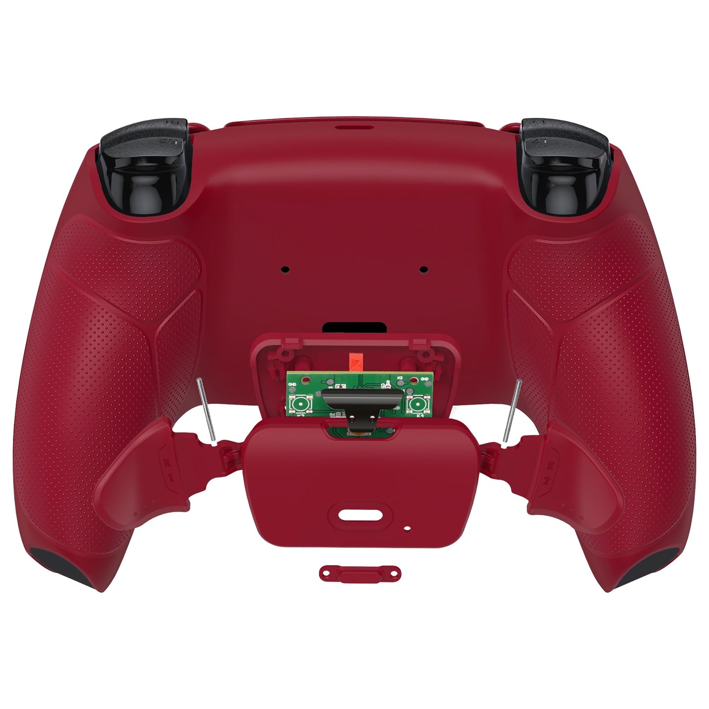 eXtremeRate Remappable RISE Remap Kit for PS5 Controller BDM-030/040 - Rubberized Volcanic Red eXtremeRate